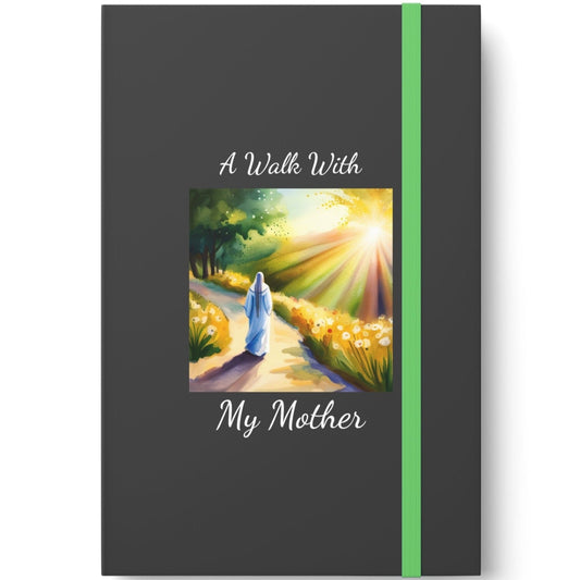 A Walk With My Mother Journal - Ruled