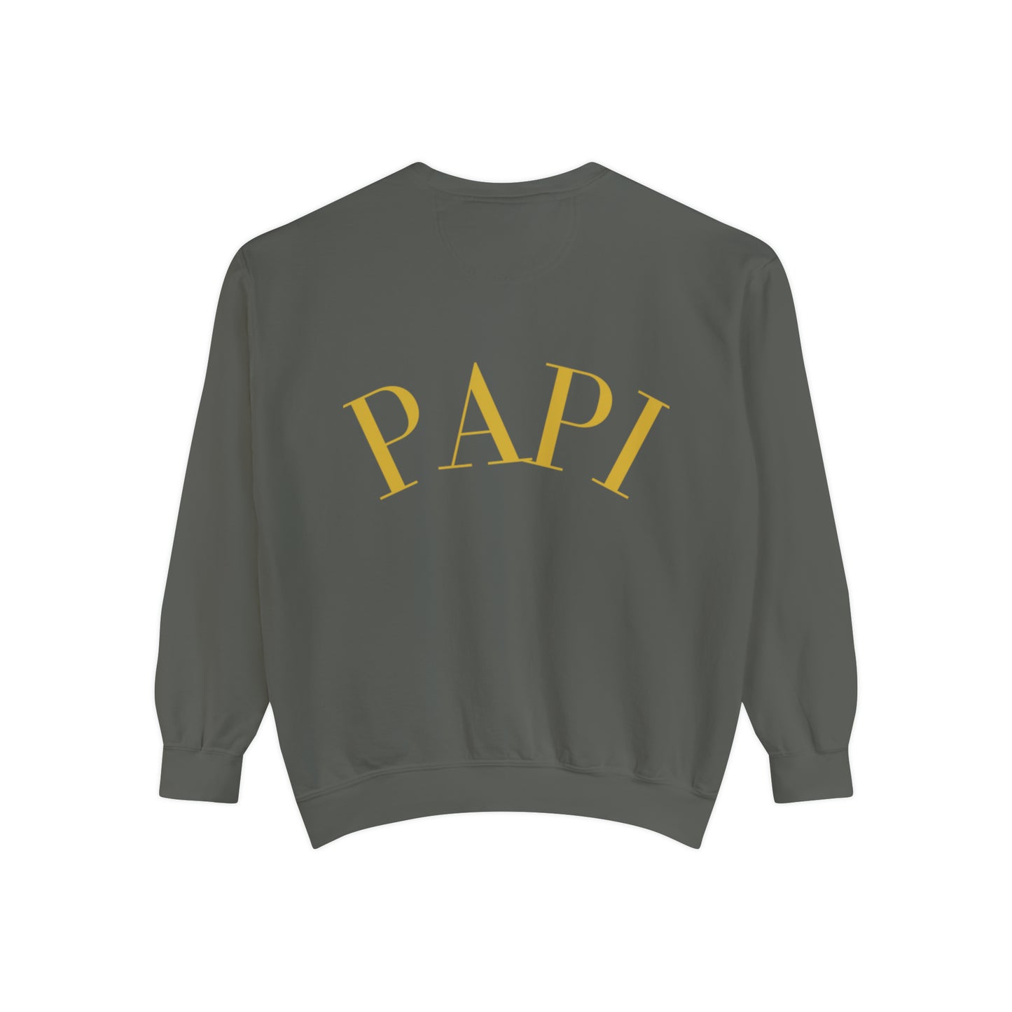 Garment-Dyed Sweatshirt for Papi