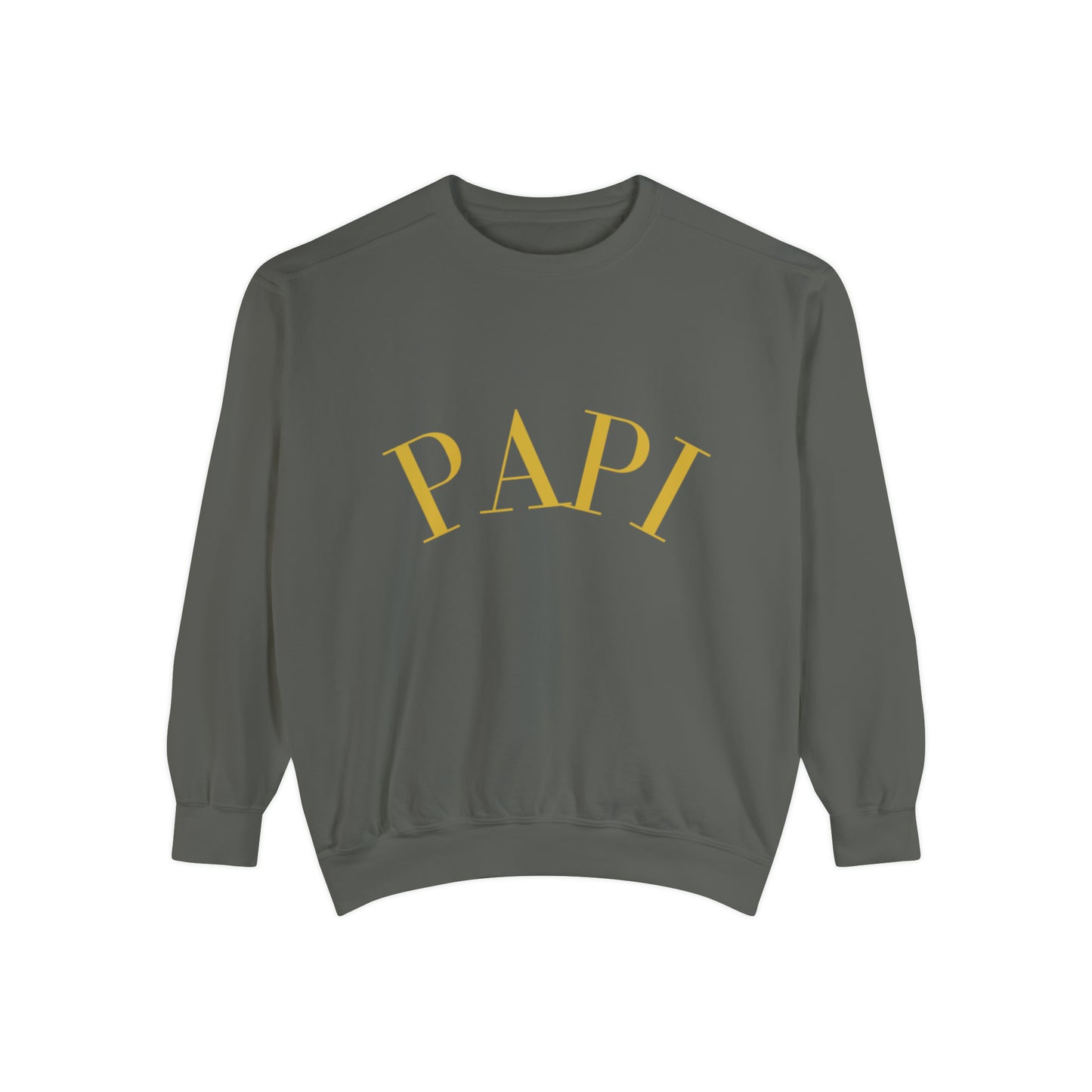 Garment-Dyed Sweatshirt for Papi