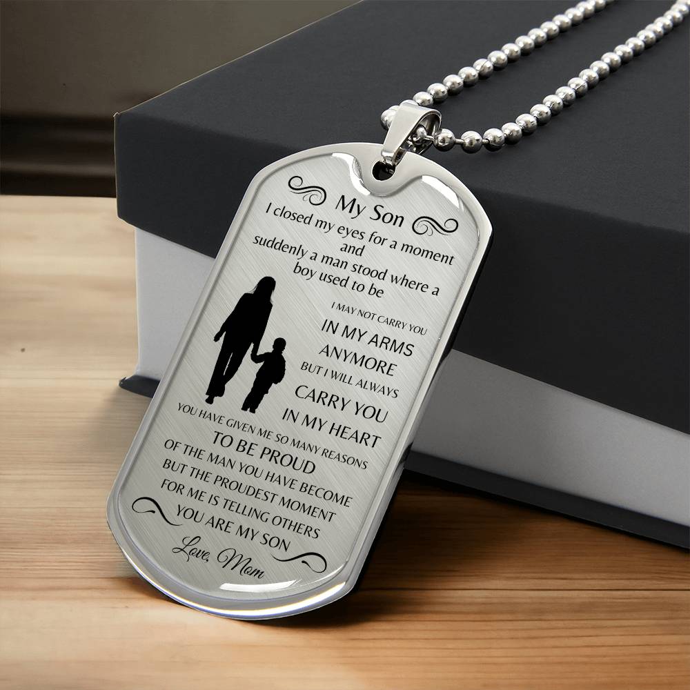 Dog Tag for Your Son