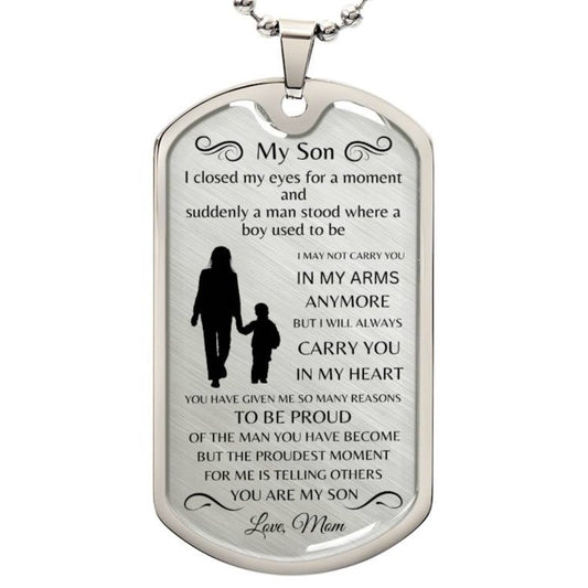 Dog Tag for Your Son