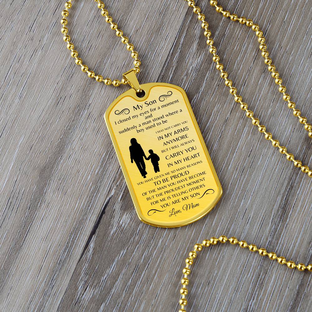 Dog Tag for Your Son